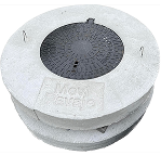 Capace din beton cu/fara Capac din ciugun - 1850/650 mdl/buc. 120x15